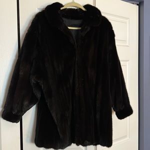 Mink coat